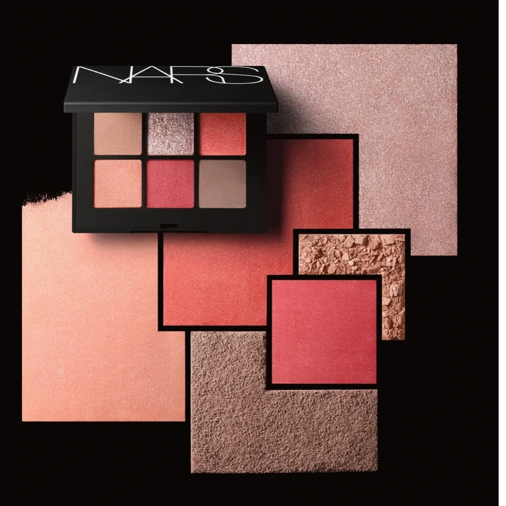 NARS VOYAGEUR EYESHADOW PALETTE in Hibiscus NIB $32